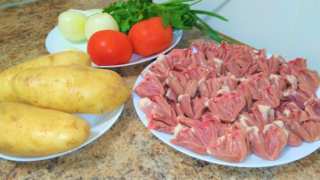 Куриные Сердечки с Овощами это невероятно ВКУСНО.