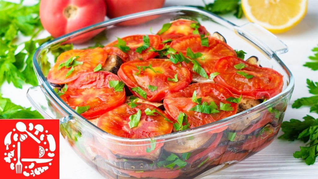 Самая Вкусная Закуска Из Баклажанов и Помидоров! Съедается до последнего кусочка! Самая Вкусная Закуска Из Баклажанов и Помидоров! Съедается до последнего кусочка!