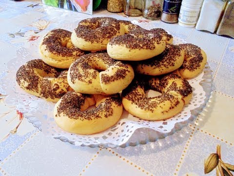 Выпечка - Сметанные калачики с маком.