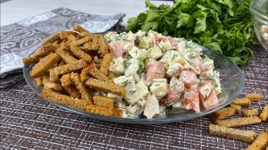 Простой САЛАТ до безумия! Минимум продуктов,а так вкусно!