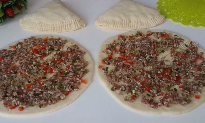 Проще Раскатать и Сложить!Необычные Мясные Булочки Обалденные Булочки Готовим с Mazzali Oshxona