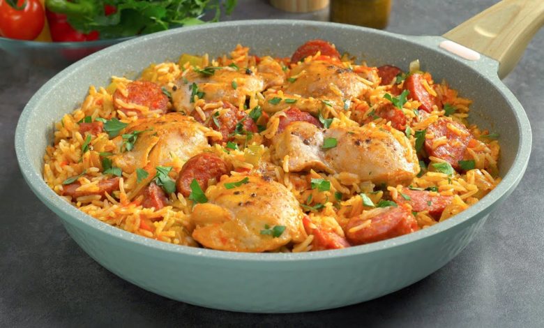 Знаменитая ДЖАМБАЛАЙЯ | JAMBALAYA на плите или на огне. Невероятно вкусно! Рецепт от Всегда Вкусно!