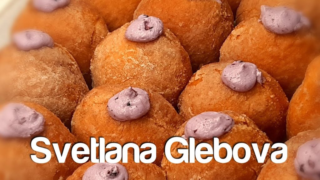 Такие воздушные пончики вкуснее любого пирожного ! Весь секрет в начинке !