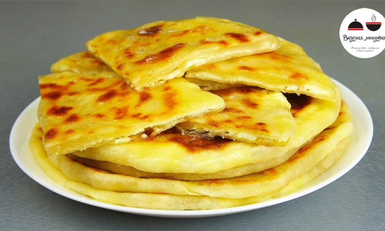 ХАЧАПУРИ на сковороде  Рецепт хачапури с сыром / How to make khachapuri