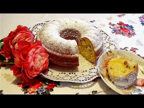 Кекс на сметане! 🍩 🍩 🍩 Классный рецепт!