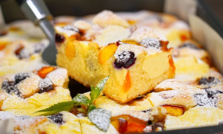 ЛЕТНИЙ ПИРОГ с СЕКРЕТОМ!!! Безумно вкусно! | Кулинарим с Таней ЛЕТНИЙ ПИРОГ с СЕКРЕТОМ!!! Безумно вкусно! | Кулинарим с Таней