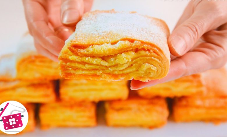 "НАПОЛЕОН"! Ну Очень Вкусные Слойки на Кефире. Готовим дома