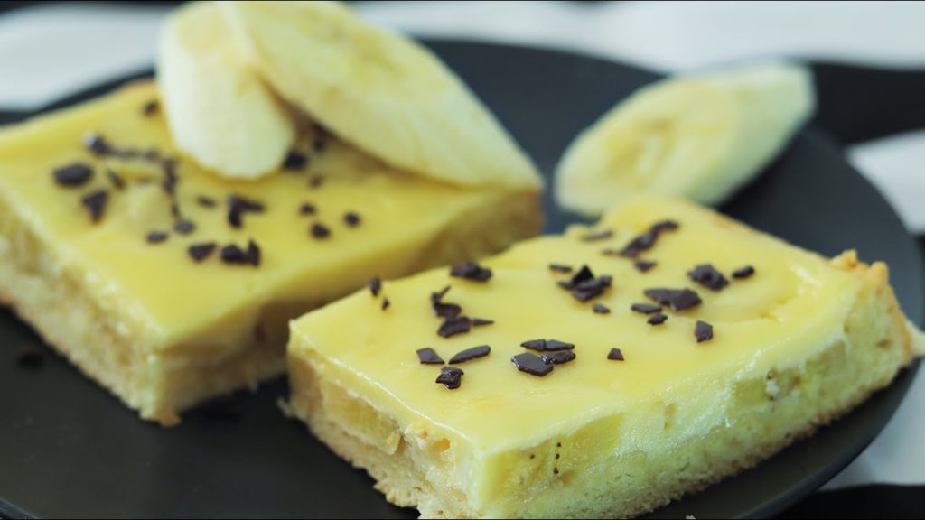 Нежный пирог с бананами. Простой и очень вкусный рецепт
