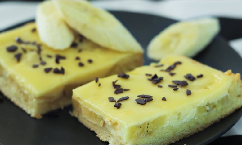 Нежный пирог с бананами. Простой и очень вкусный рецепт