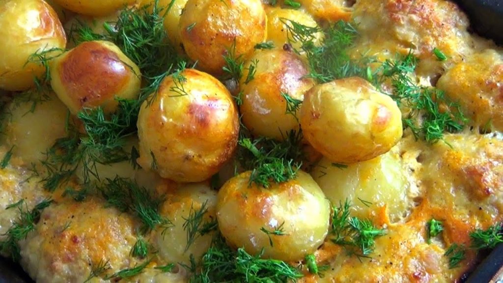 Ужин БЕЗ Хлопот Котлеты запеченные с Картошкой Вкусно и Просто