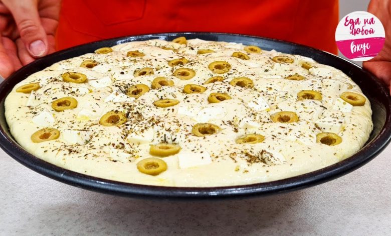 Круче любой пиццы и готовится просто!! Вместо надоевшего хлеба вкусная ароматная итальянская Фокачча