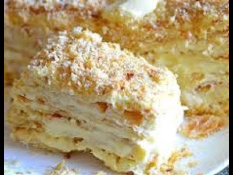 Чудесный Простой Пирог к чаю. Слоеный сметанник