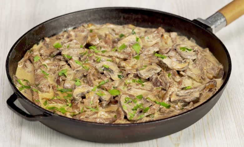 Шедевр русской кухни - настоящий БЕФСТРОГАНОВ! Рецепт от Всегда Вкусно!