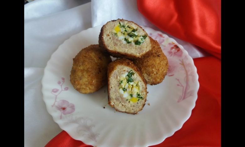 Мясные зразы с начинкой. Котлеты с яично-луковой начинкой
