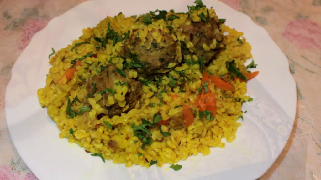 ПЛОВ ИЗ БУЛГУРА С ФРИКАДЕЛЬКАМИ!!! / BULGUR PILAVI / BULGUR PLOVU /ПЛОВ ПРОСТО И ВКУСНО!!!