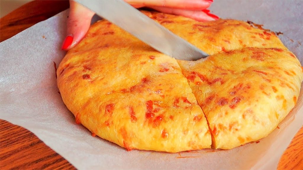 И На ЗАВТРАК И Вместо ХЛЕБА!!!  Вкуснейшая ТВОРОЖНАЯ ЛЕПЕШКА
