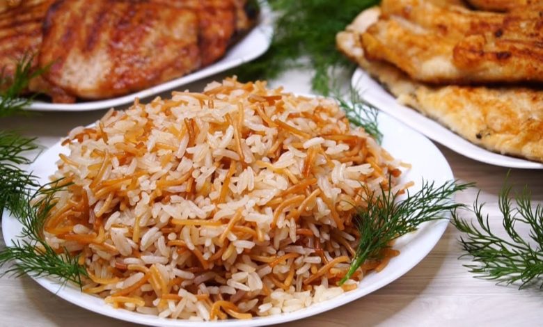 Новый Гарнир, рецепт привезла из Турции соседка  и к нему на выбор вкусное мясо и рыба