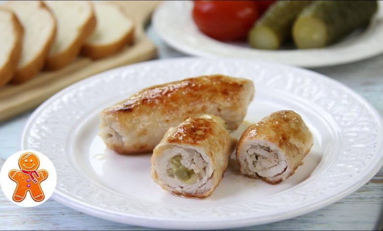 Мясные Рулетики "Огурчики По-Тираспольски"