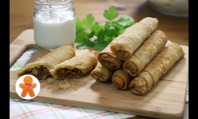 Слоеные Пирожки с Мясом ✧ Sigara Böreği