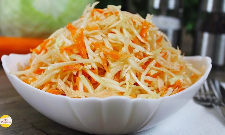 КАПУСТА по СТОЛОВСКИ! Рецепт САЛАТА, который передаётся с поколения в поколение!