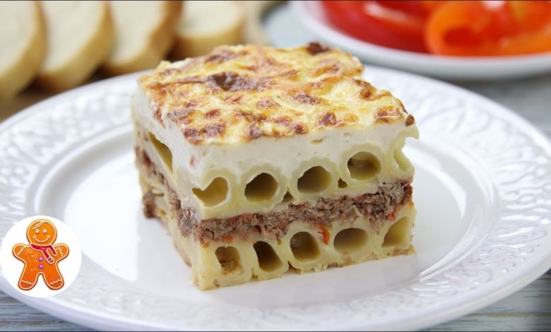 Макаронная Запеканка с Фаршем По-Гречески ✧ Пастицио Παστίτσιο Макаронная Запеканка с Фаршем По-Гречески ✧ Пастицио Παστίτσιο