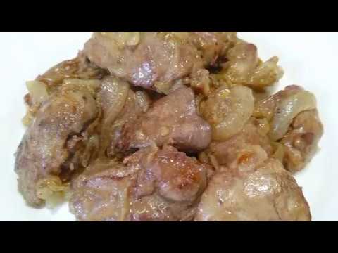 Сколько не приготовь, всегда мало! Как вкусно приготовить куриную печень. Сhicken liver with onions.
