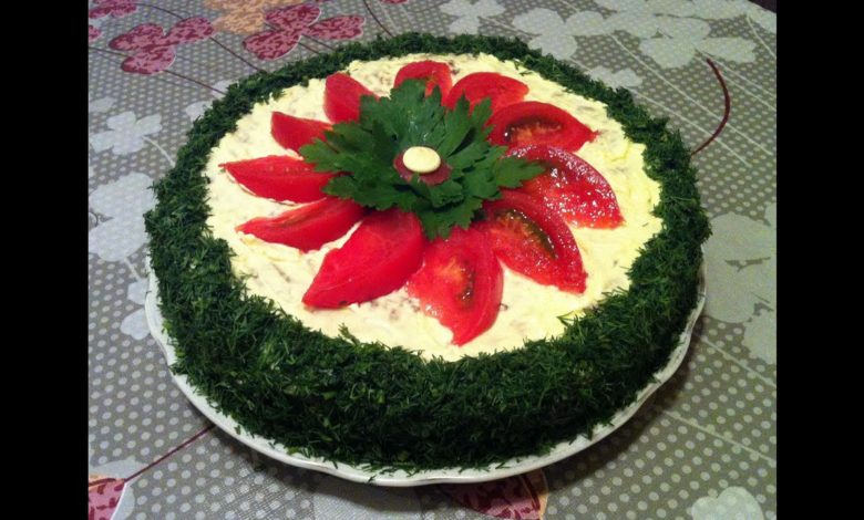 Кабачковый Торт / Торт из Кабачков / Squash Cake / Вкуснейшая Закуска / Пошаговый  Рецепт