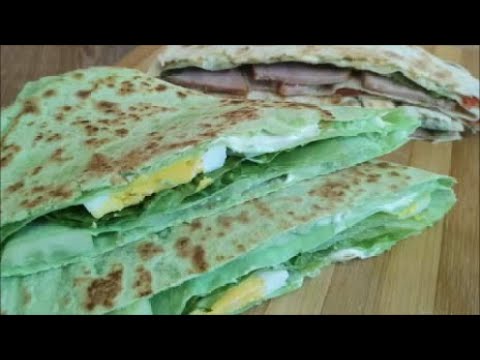 Конвертики из лаваша на завтрак ВКУСНО, БЫСТРО и семья довольна