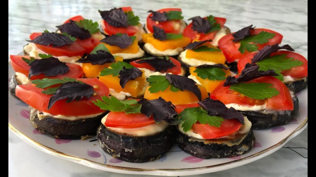 Закуска из Баклажан (Синенькие) / Appetizer From Eggplant / Простой Рецепт(Очень Вкусно и Быстро)