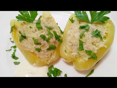 ФАРШИРОВАННЫЙ ПЕРЕЦ  НА ПАРУ С изумительной начинкой! Ешь и худей! Диетическое блюдо для всех!