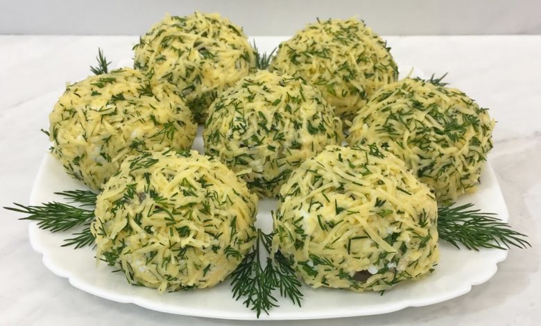Салат-Закуска Рафаэлло Быстро и Очень Вкусно!!! / Праздничные Шарики с Курицей  / Rafaello Appetizer
