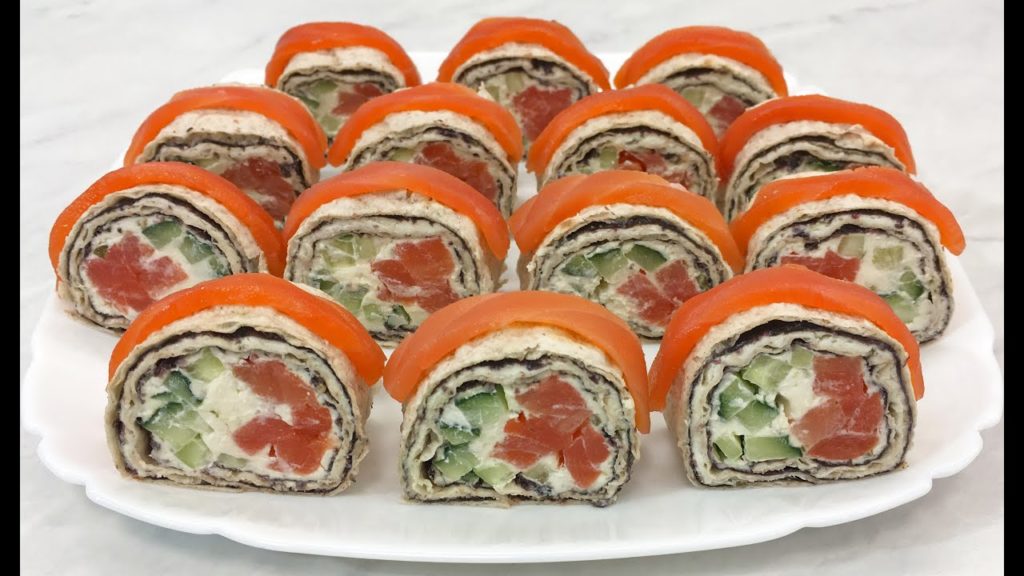 НОВЫЙ ХИТ!!! Роллы в Лаваше Отличная Закуска на Новый Год 2022!!! / Rolls in Lavash НОВЫЙ ХИТ!!! Роллы в Лаваше Отличная Закуска на Новый Год 2022!!! / Rolls in Lavash