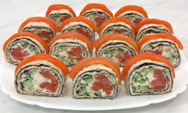 НОВЫЙ ХИТ!!! Роллы в Лаваше Отличная Закуска на Новый Год 2022!!! / Rolls in Lavash НОВЫЙ ХИТ!!! Роллы в Лаваше Отличная Закуска на Новый Год 2022!!! / Rolls in Lavash