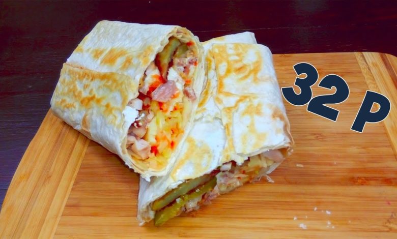 САМАЯ ДЕШЕВАЯ ШАУРМА 32 РУБЛЯ (16 ГРН)
