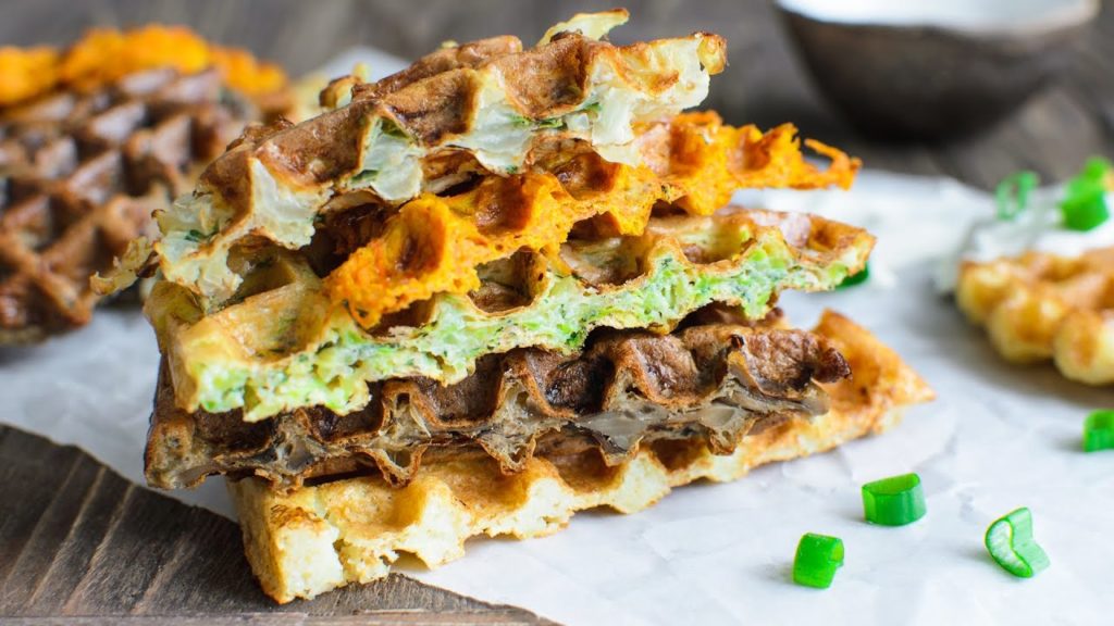 Вафли ИЗ ОВОЩЕЙ - 5 простых рецептов вафель🍴ВКУСНЕЙШИЕ вафли в вафельнице!