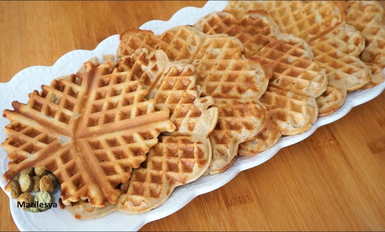 ОВСЯНЫЕ ВАФЛИ  ПП без пшеничной муки без глютена , просто и полезно!OAT WAFFLES