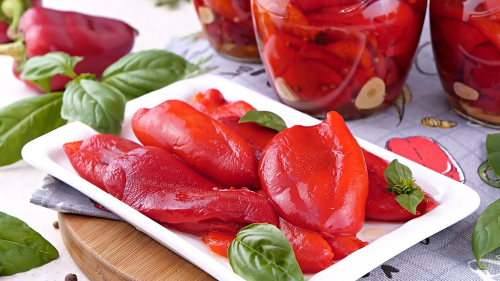 🌶️ Вкусный Маринованный Перец без масла и кожицы на зиму🌶️ Слабо маринованный перец в пряной заливке