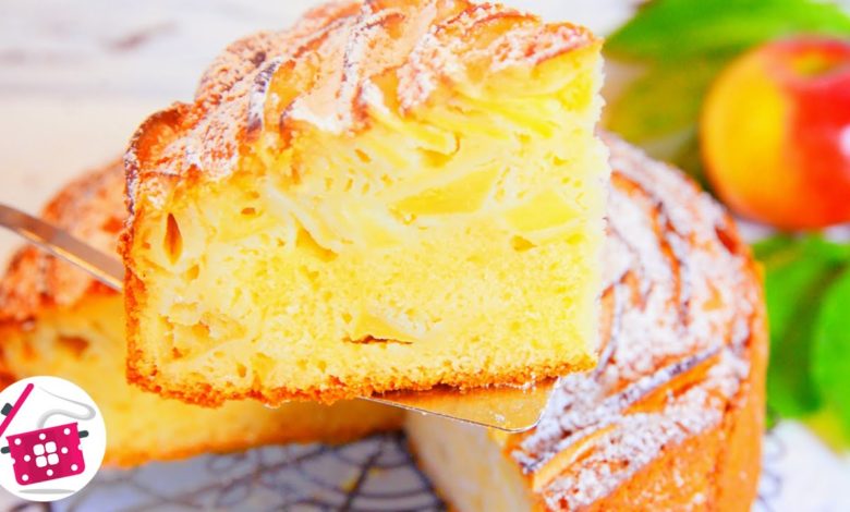 Яблочный пирог ТАЕТ во РТУ! За 5 минут + Выпечка. Быстро, Вкусно! Такой вкуснятины я еще не готовила
