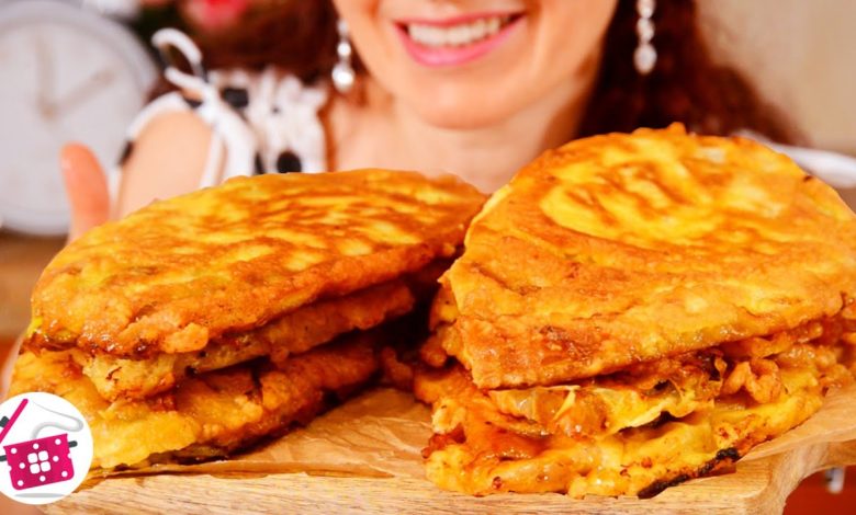 ШЕДЕВР из капусты лучше чем пицца! Просто возьмите капусту! Капуста вкуснее с мясом. Быстро и вкусно