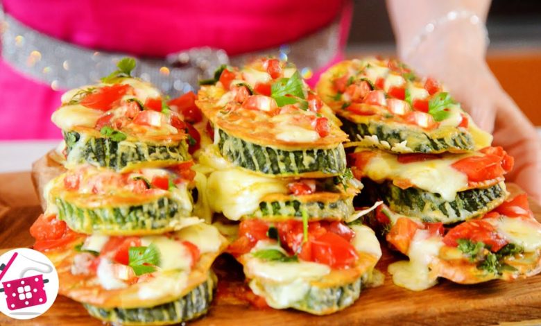 Просто возьмите 1 кабачок! Лучше чем пицца! Такой вкуснятины я еще не готовила. Готовим Дома АСМР
