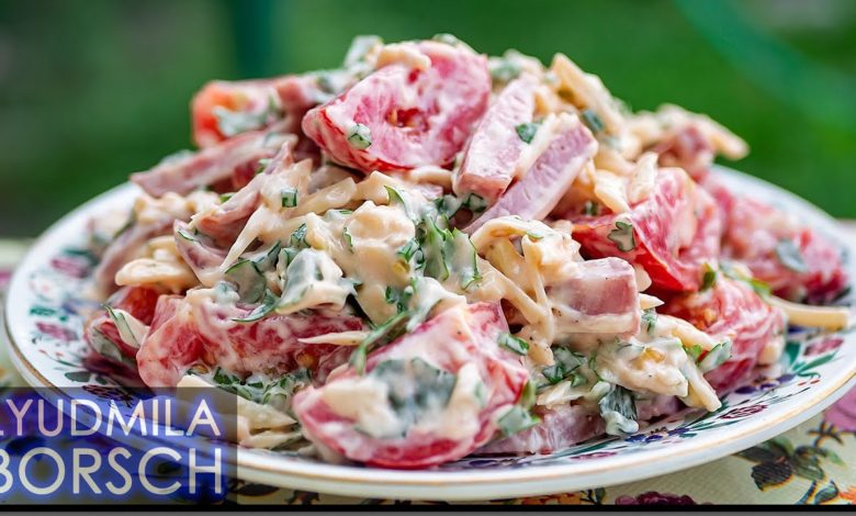 Неимоверно вкусный Салат с Помидорами «ОГОНЕК» Бюджетный и Очень вкусный! Неимоверно вкусный Салат с Помидорами «ОГОНЕК» Бюджетный и Очень вкусный!