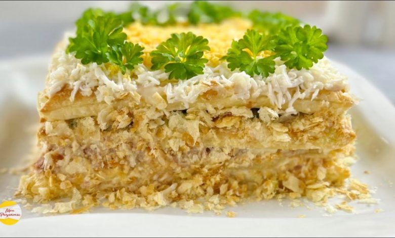 ЗАКУСОЧНЫЙ ТОРТ "НАПОЛЕОН"! Snack Cake "Napoleon"