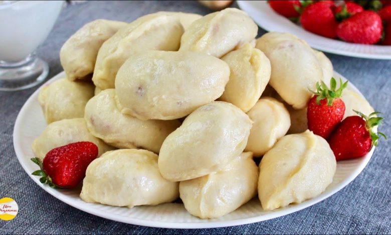 ВАРЕНИКИ С ЯГОДАМИ! Самые Вкусные Вареники На Пару с Клубникой!