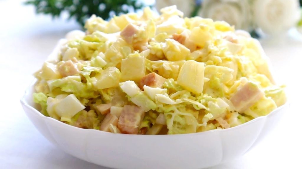 Салат "Нежная Леди" / Безумно Вкусный Салат из Капусты за Пять Минут!