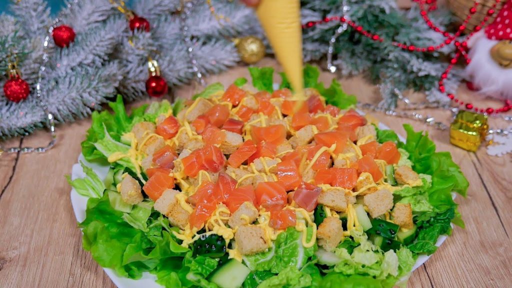 НОВЫЕ вкусные САЛАТЫ с рыбой на СКОРУЮ РУКУ. Можно готовить хоть каждый день100 САЛАТОВ на новый год