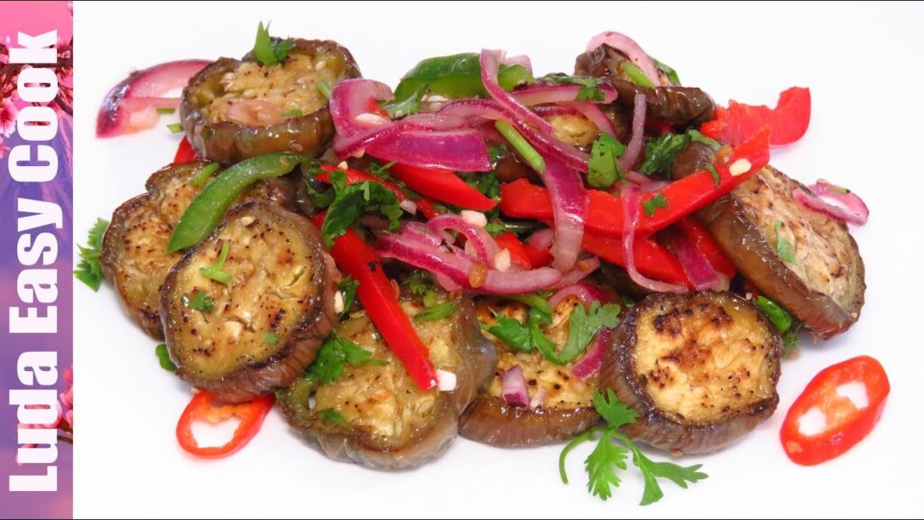 🍆Рецепт с баклажанами, вкусный салат закуска из баклажанов по-корейски, Люда Изи Кук обед ужин стол