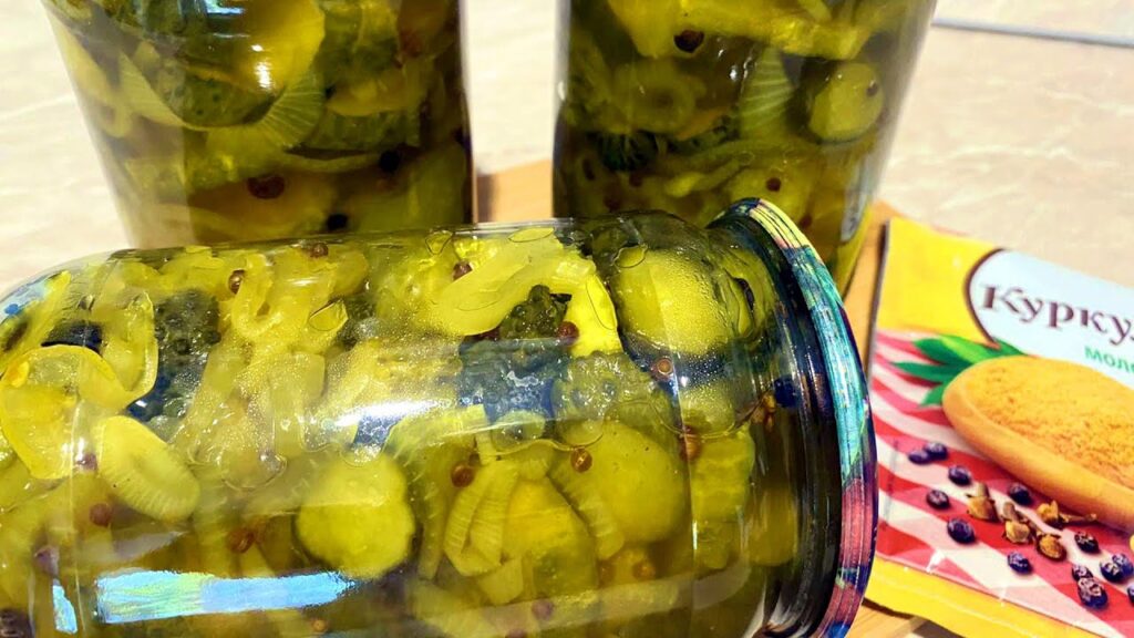 НОВИНКА! Закрыла Огурцы по Новому Рецепту, и Обалдела от вкуса! Огурцы с куркумой на зиму НОВИНКА! Закрыла Огурцы по Новому Рецепту, и Обалдела от вкуса! Огурцы с куркумой на зиму