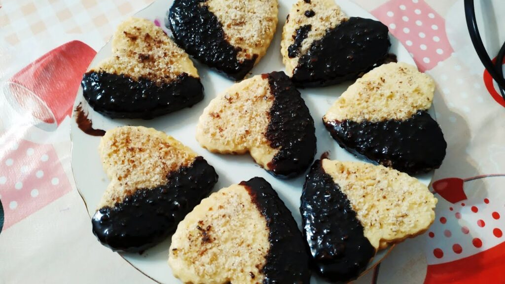 💞Şokoladlı peçenye / Kurabiye tarifi çikolata soslu