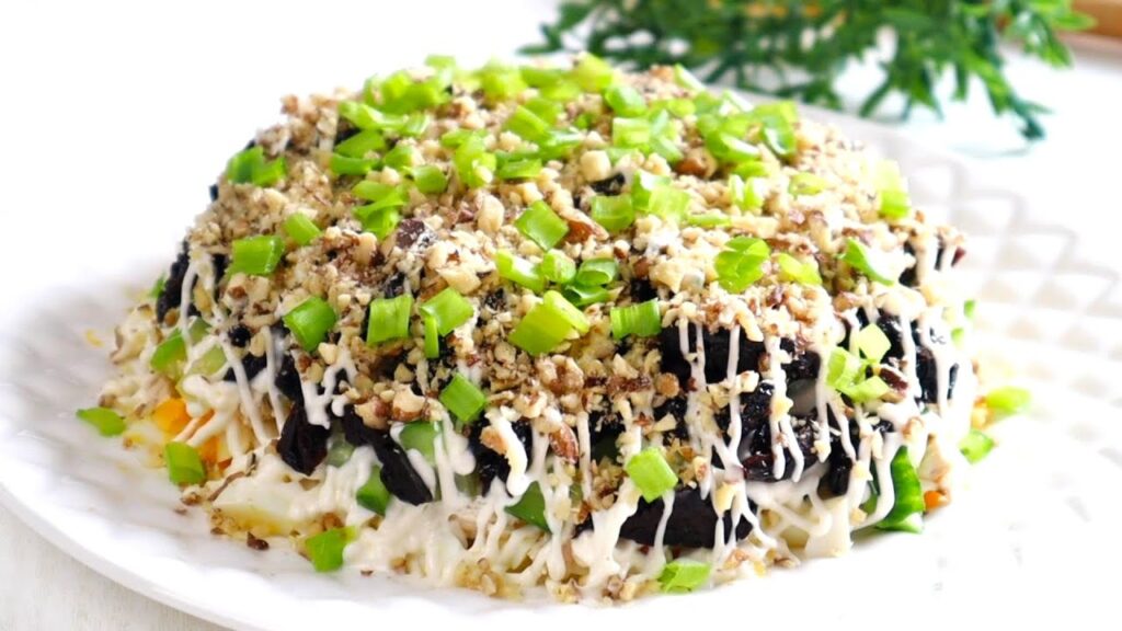 Салат "Цыпочка" / Лёгкий Вкусный салат для женщин!