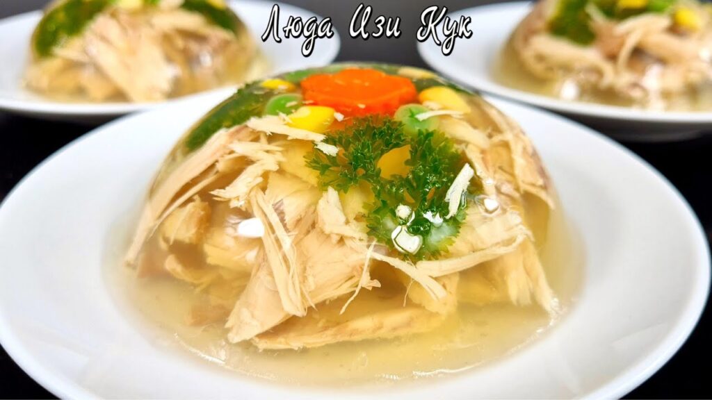 🎄🐔 Идеальный холодец, СЕКРЕТЫ вкусного холодца Люда Изи Кук, мясная закуска на новогодний стол 2025